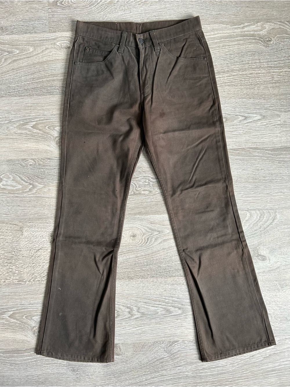 Rare 00s 517 Brown flared pants Japanese